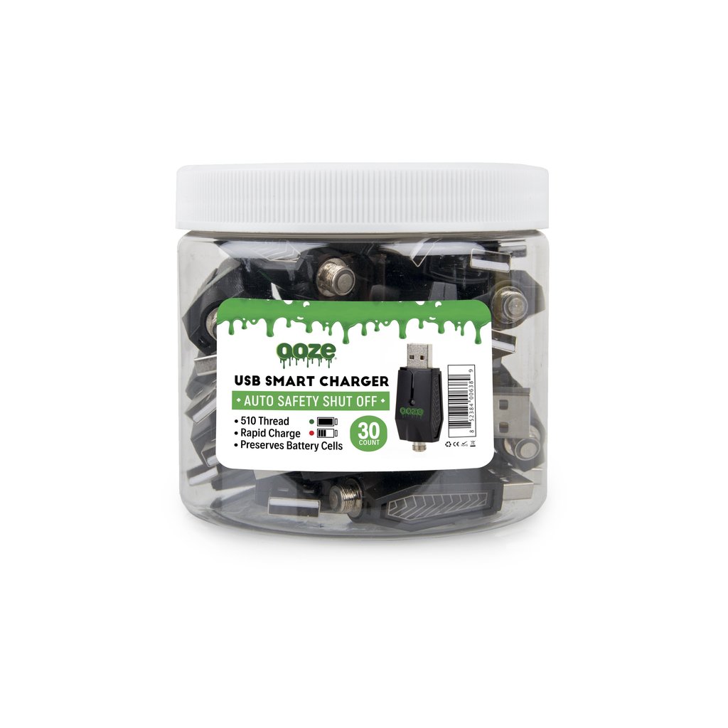 Ooze Smart USB Chargers - 30ct Tub