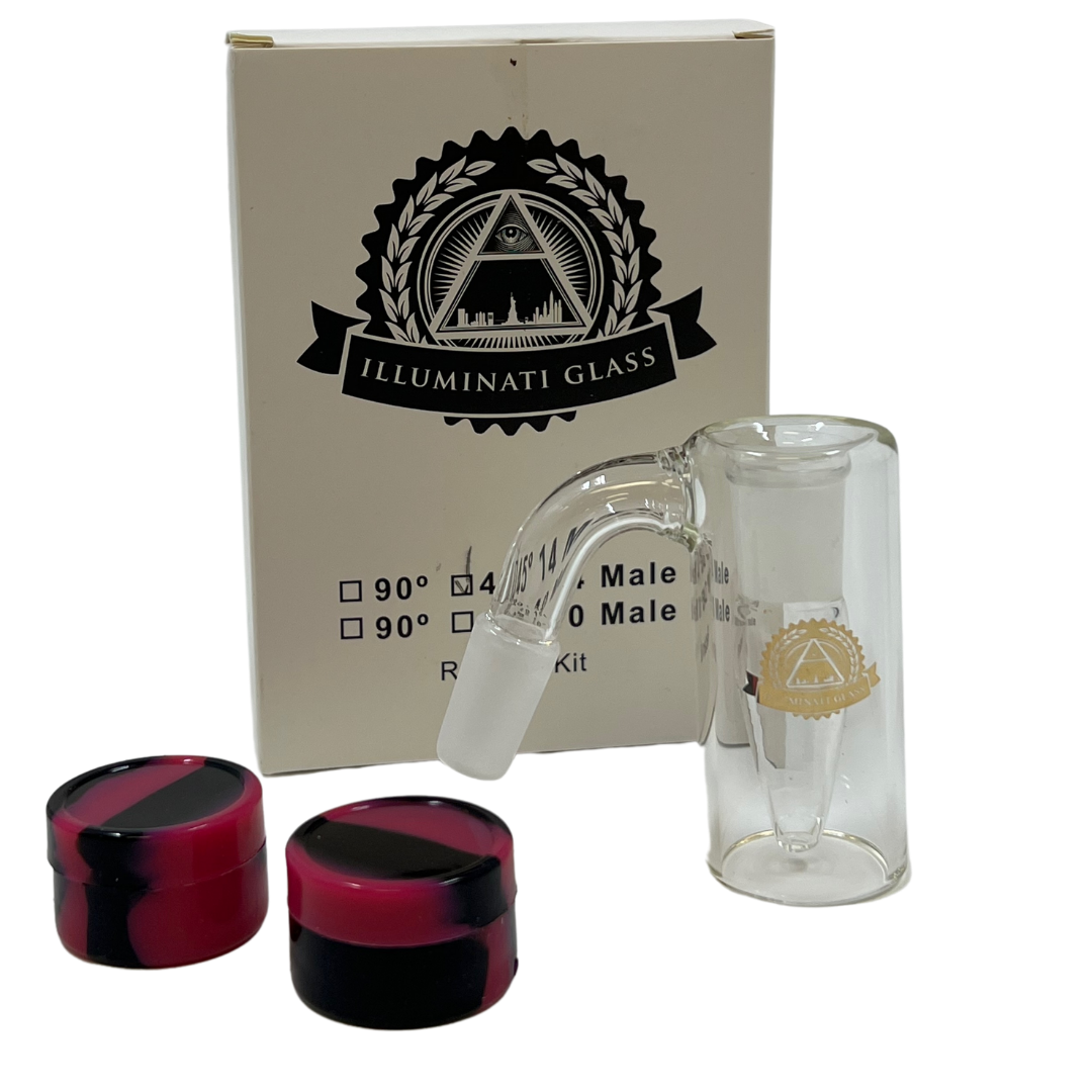 Illuminati Glass 14MM Reclaim Catcher Kit