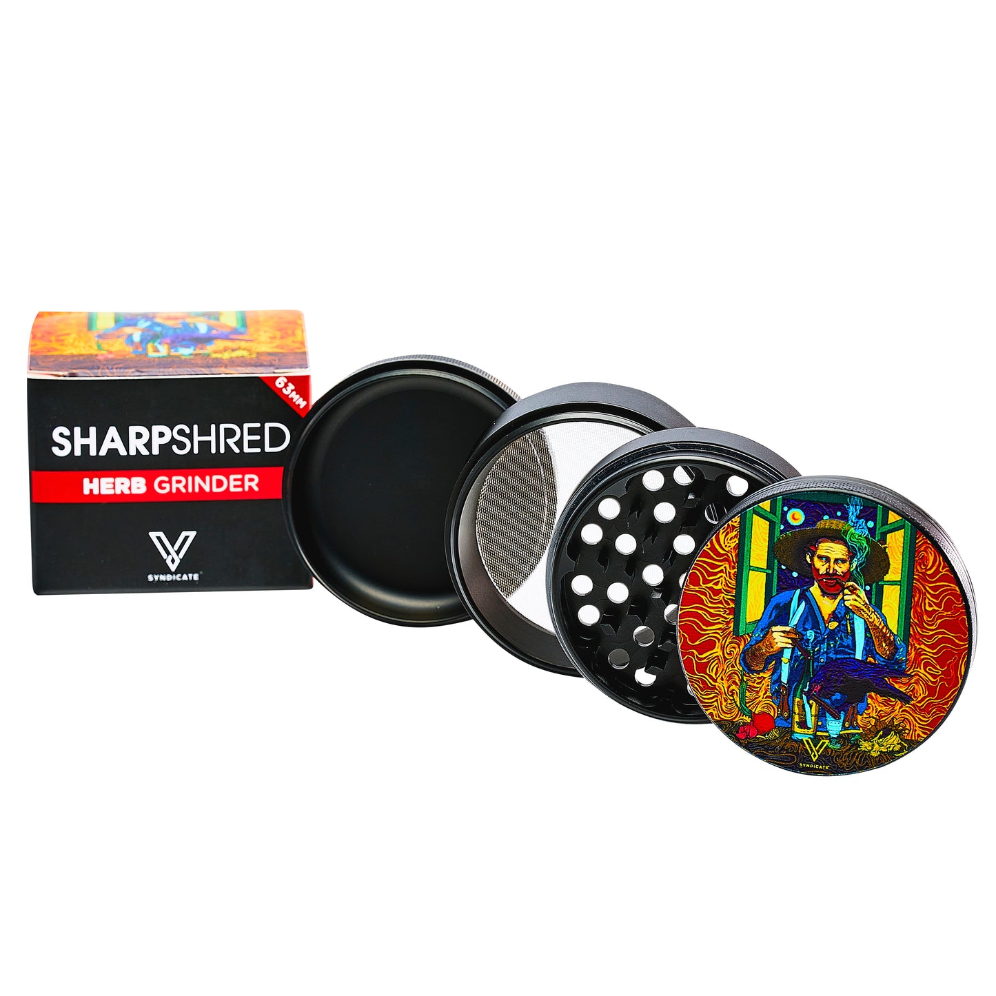 V Syndicate Sharpshred 63mm Metal Grinder