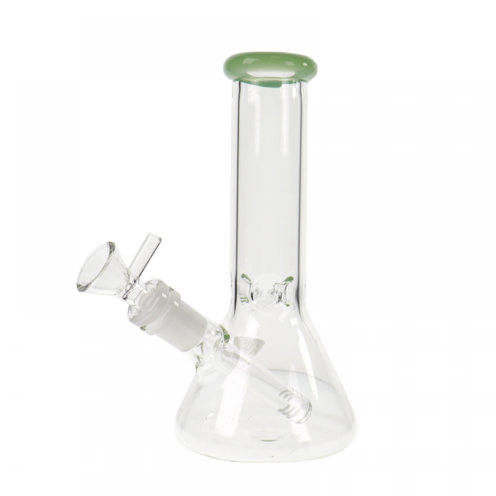 8" Glass Beaker with Ice Catcher