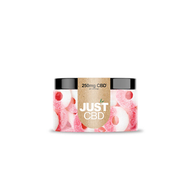 Just CBD 250MG Gummies Jar - Assorted Flavors