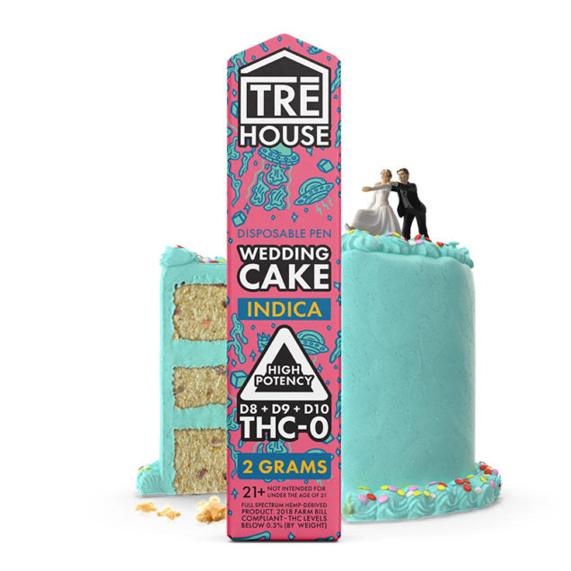 Trehouse by CBDFx 1900MG of Premium High Potency Delta 8 Vape Pen + D9 + D10 + THCO – 2g