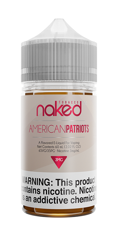 Naked 100 Flavored EJuice 60ML