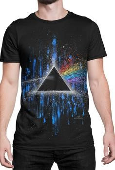 GDA Crew Neck Men's Cut Black T-Shirt