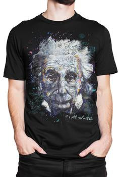 GDA Crew Neck Men's Cut Black T-Shirt