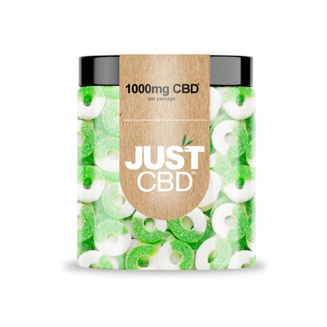 Just CBD 1000MG Gummies Jar - Assorted Favors