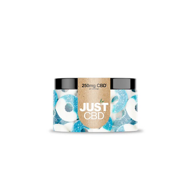 Just CBD 250MG Gummies Jar - Assorted Flavors