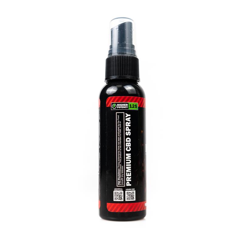 Hemp Bombs Premium CBD Heat Relief Spray 2oz 125MG