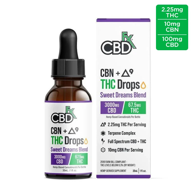 CBDFx Oil Tinctures in Various Blends & Strengths