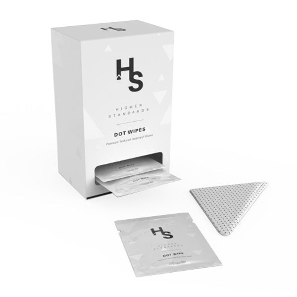 Higher Standards Dot Wipes 30ct Box