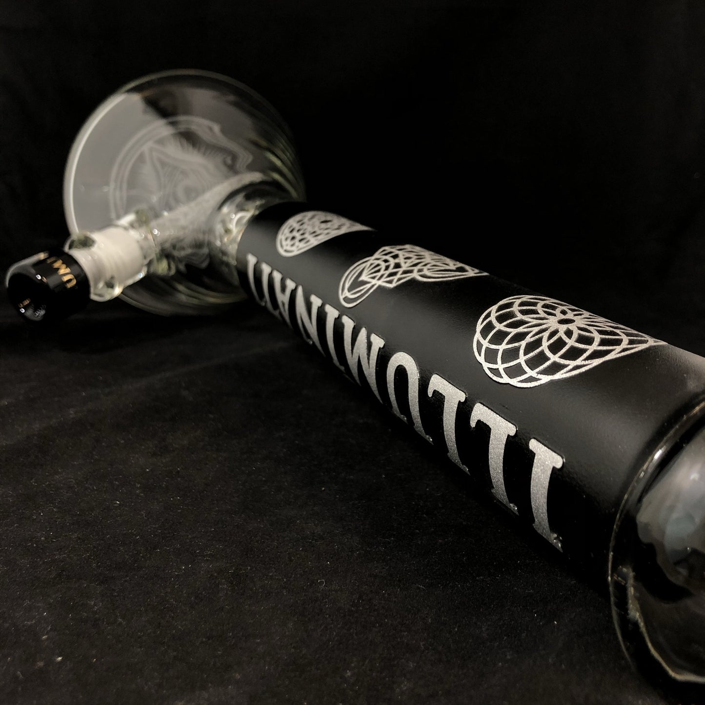 Illuminati 18" Sacred Geo Beaker 14mm Female Joint