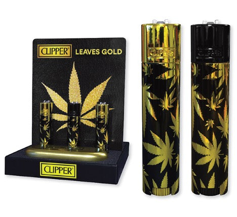 Clipper Full Metal Lighter 12 Counts Display