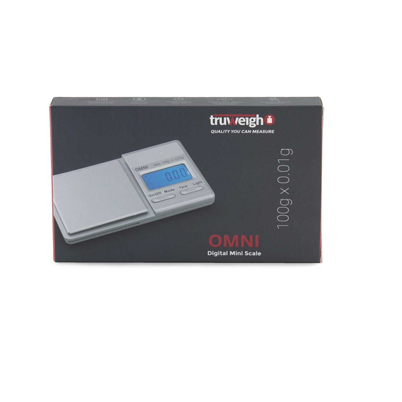 TRUWEIGH OMNI SCALE - 100G X 0.01G - SILVER