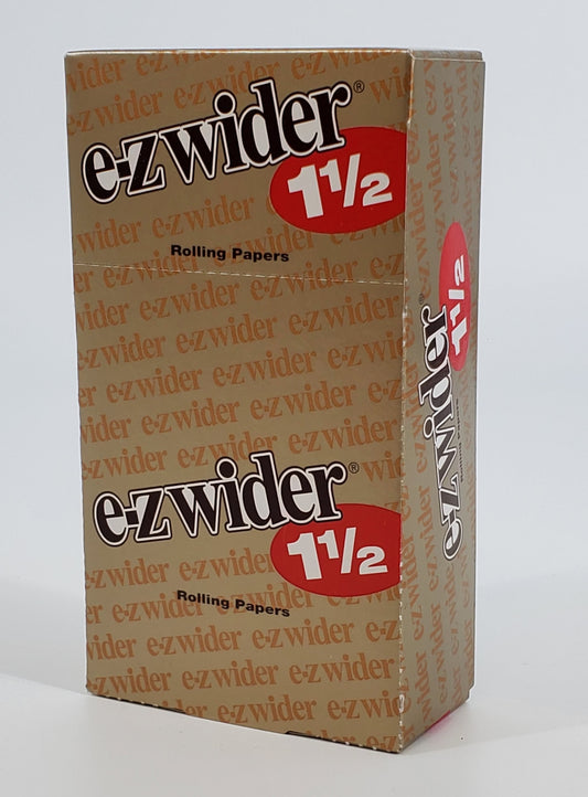 EZ Wider 1-1/2 Rolling Papers 24 BOOKLETS Regular & Gold
