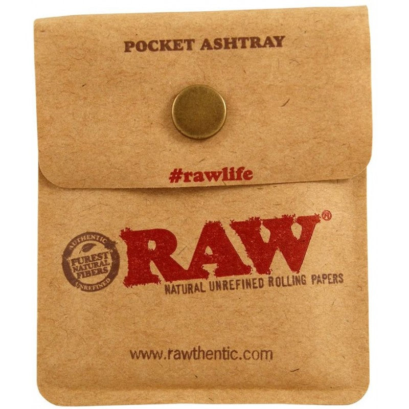 RAWthentic Pocket Ashtray - 10 Per Box