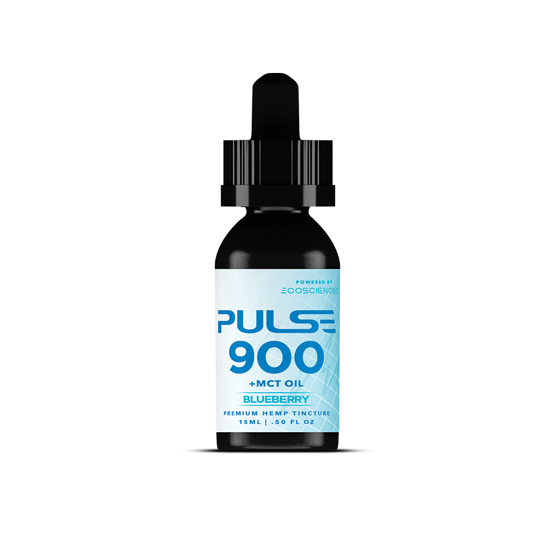 Pulse CBD 900mg + MCT Oil - Full Spectrum 15ml