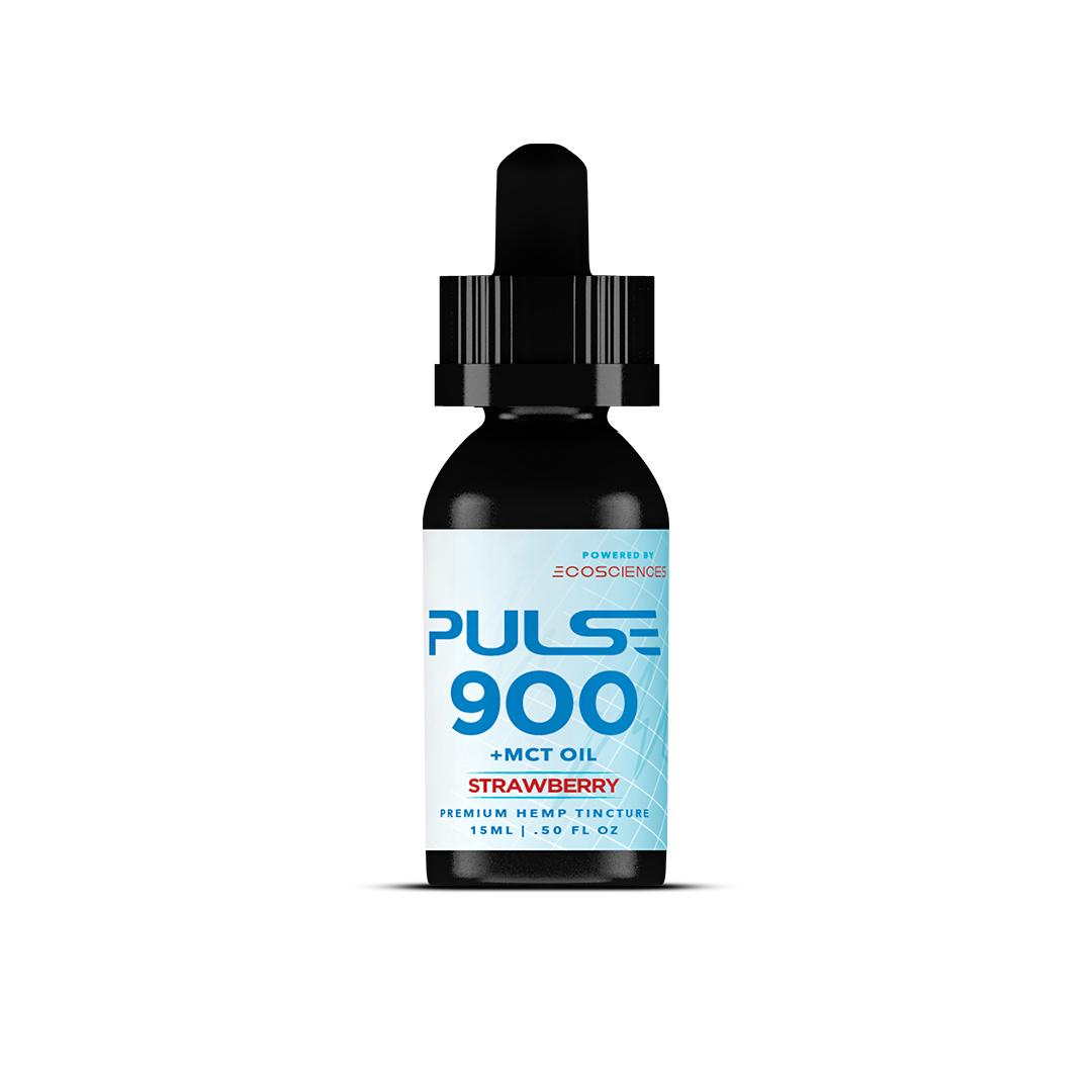 Pulse CBD 900mg + MCT Oil - Full Spectrum 15ml