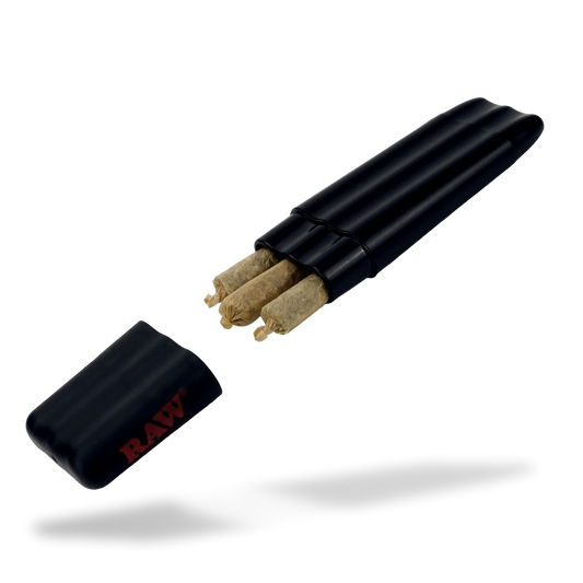 RAWthentic Raw Three Tree Triple pre-roll Case 12 Per Box