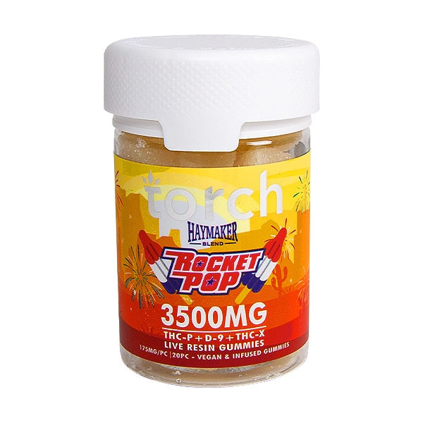 TORCH HAYMAKER LIVE RESIN GUMMIES 3500MG 175MG PER GUMMY - 20 PC JAR