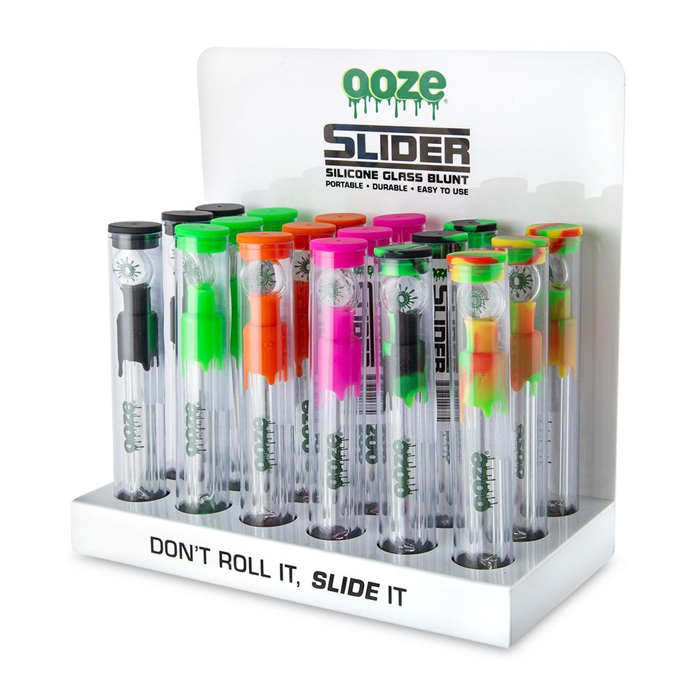 Ooze Slider Glass Blunt - 18ct Display