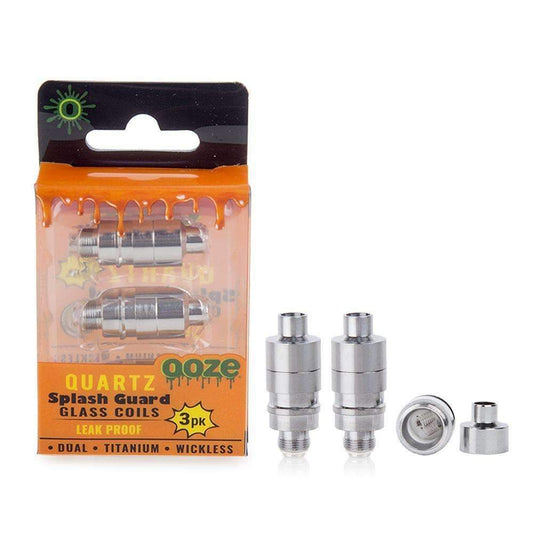 Ooze Splash Guard QUARTZ Coils - 3pk