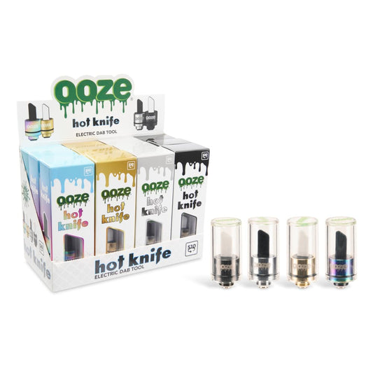 OOZE Hot Knife 510 Thread Electric Dab Tool Assorted 12 Count Display