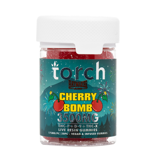 TORCH HAYMAKER LIVE RESIN GUMMIES 3500MG 175MG PER GUMMY - 20 PC JAR