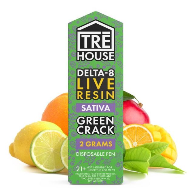 Trehouse by CBDFx 1900MG of Premium High Potency Delta 8 Vape Pen + D9 + D10 + THCO – 2g
