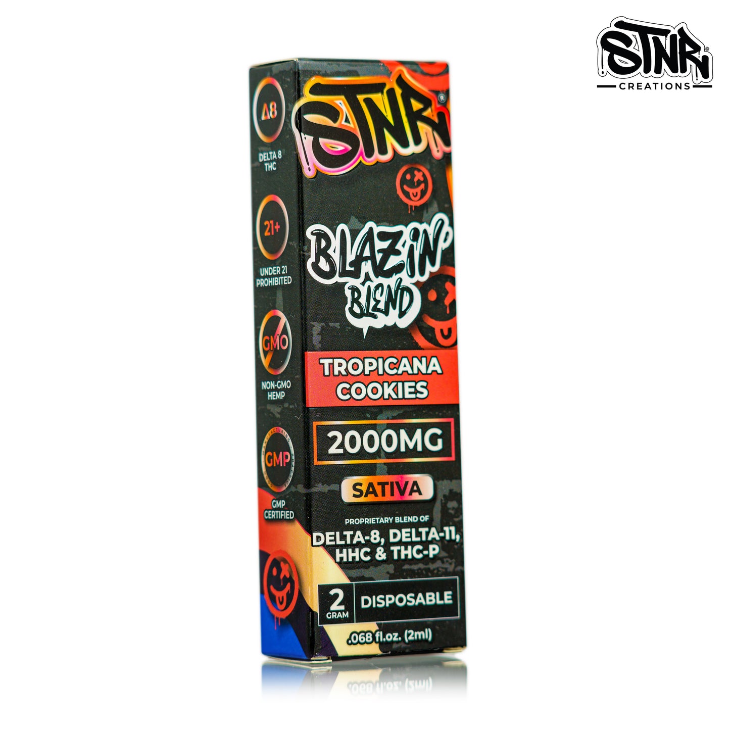 STNR CREATIONS Blazin' Blend 2G 2000MG Disposable Vape Pen
