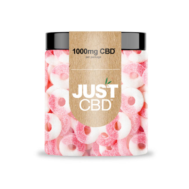 Just CBD 1000MG Gummies Jar - Assorted Favors