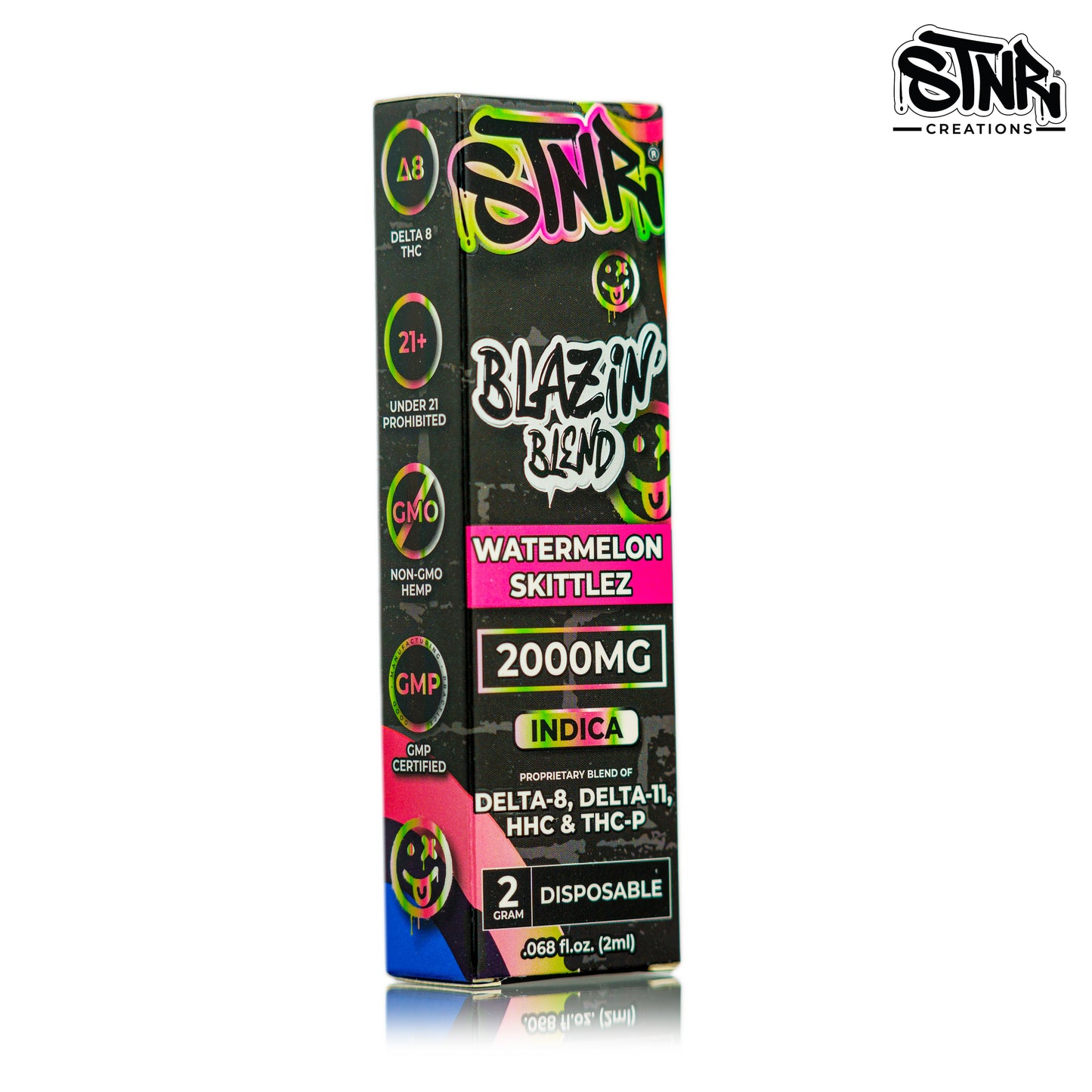 STNR CREATIONS Blazin' Blend 2G 2000MG Disposable Vape Pen
