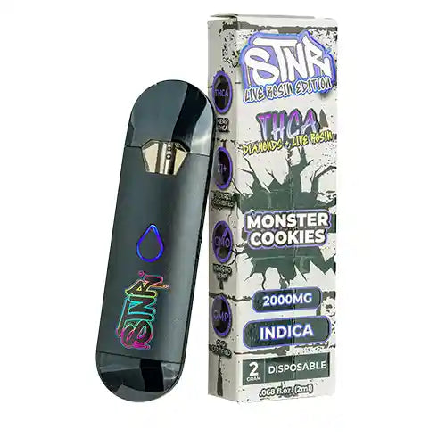 STNR 2Gram THCa Diamonds and Live Rosin Edition Disposable Pens