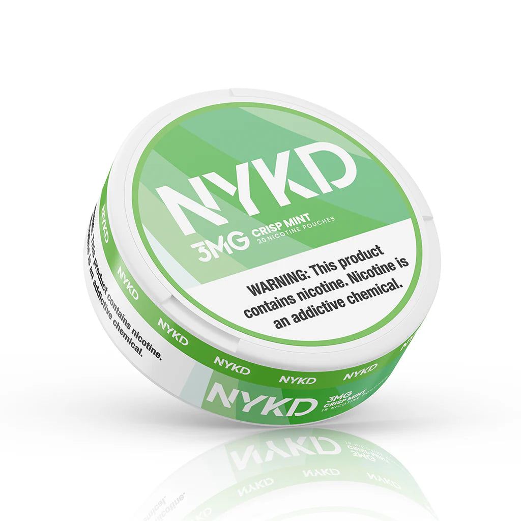 NYKD - Nicotine Pouches | 20 Pouches Per Can | 5 Pack Sleeves