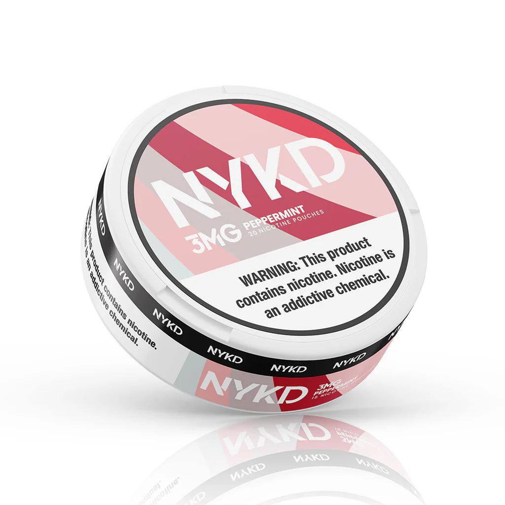 NYKD - Nicotine Pouches | 20 Pouches Per Can | 5 Pack Sleeves