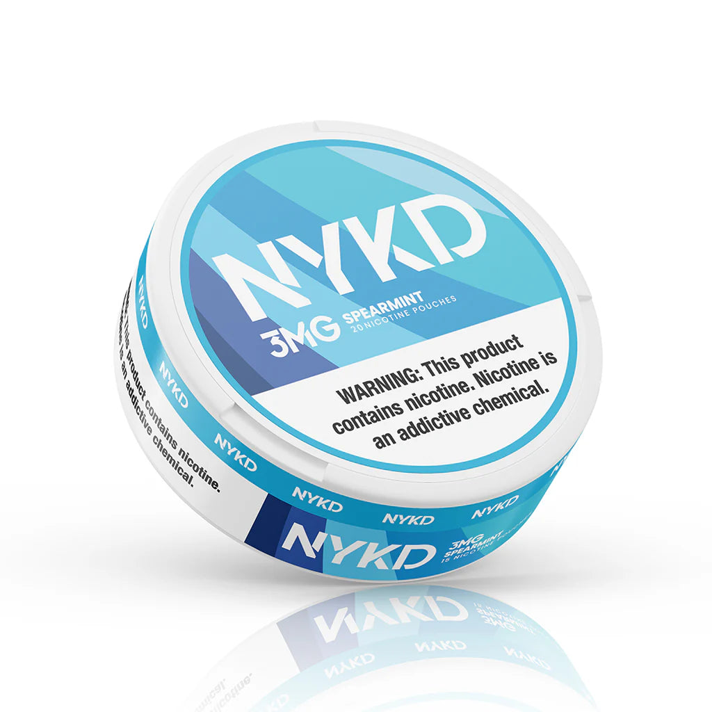 NYKD - Nicotine Pouches | 20 Pouches Per Can | 5 Pack Sleeves