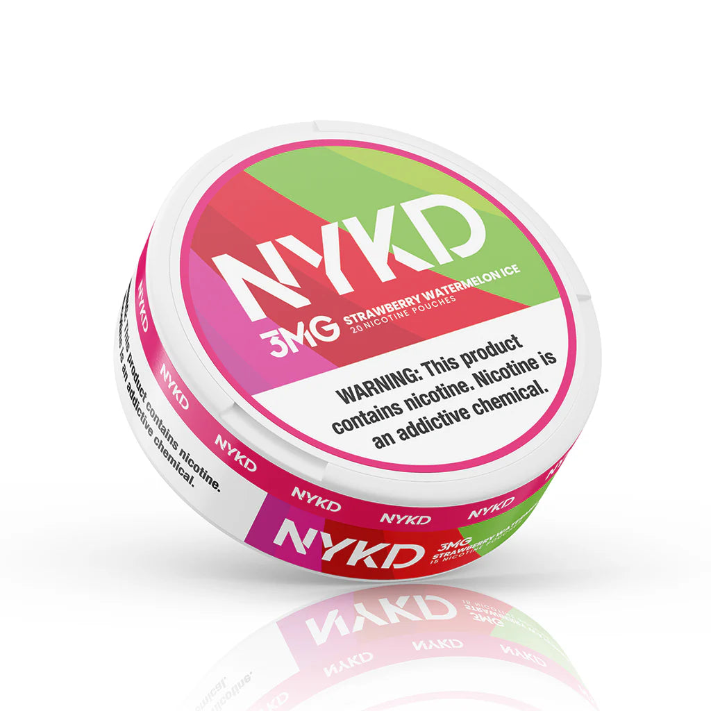 NYKD - Nicotine Pouches | 20 Pouches Per Can | 5 Pack Sleeves