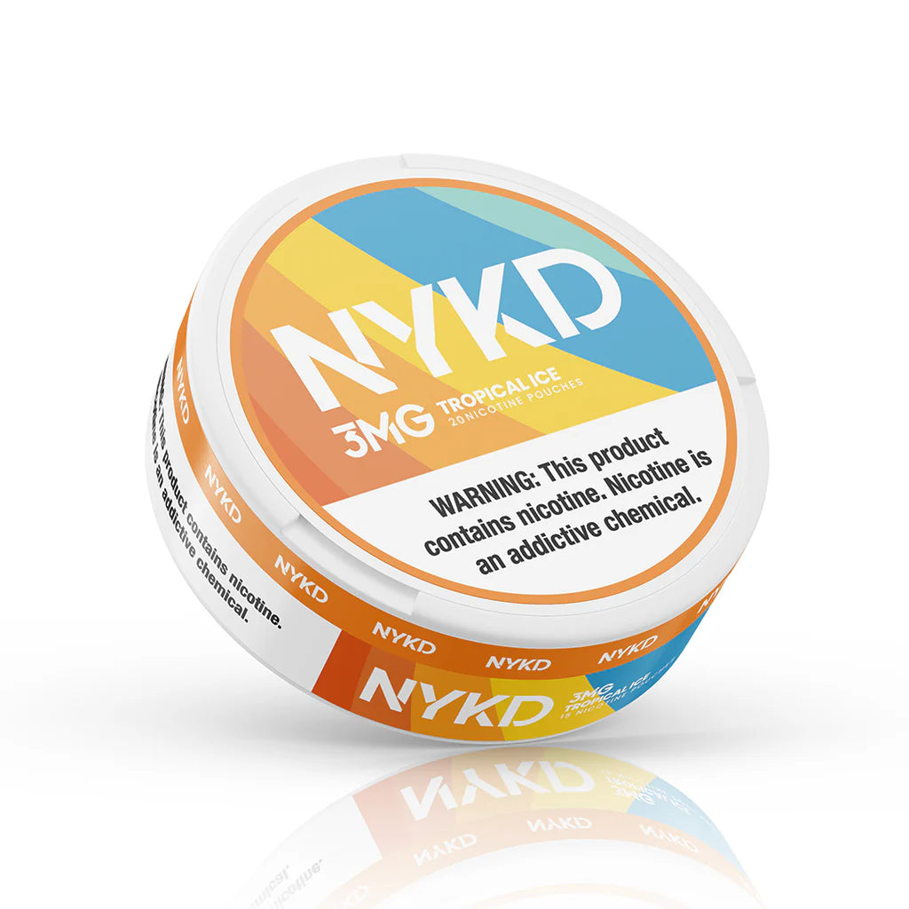 NYKD - Nicotine Pouches | 20 Pouches Per Can | 5 Pack Sleeves