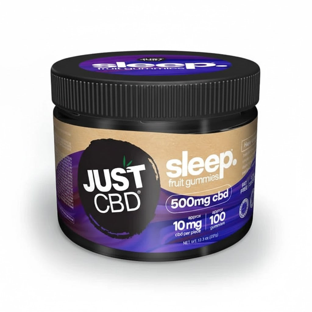 Just CBD 500MG Gummies Jar - Assorted Flavors