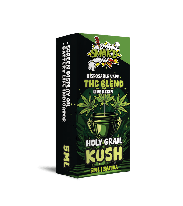 Smak’d Live Resin THCa Blend Disposable Vape I 5ML