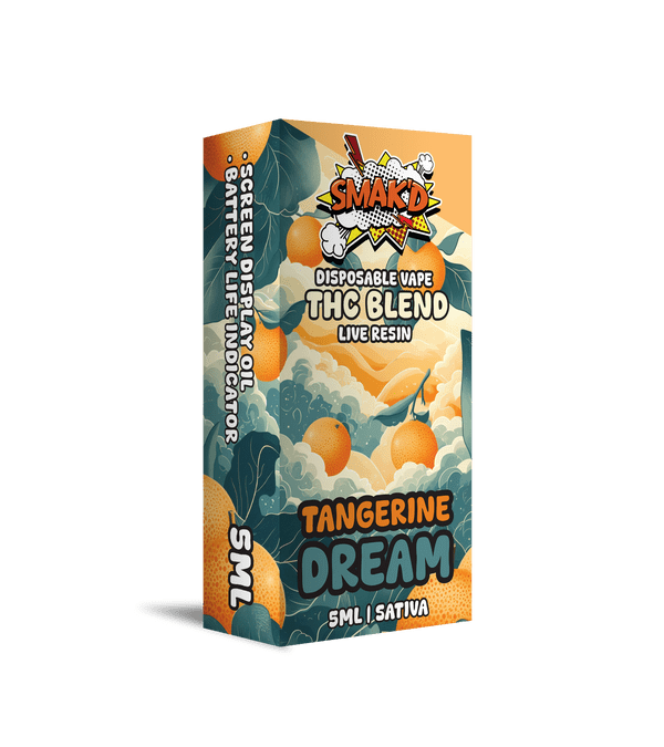 Smak’d Live Resin THCa Blend Disposable Vape I 5ML