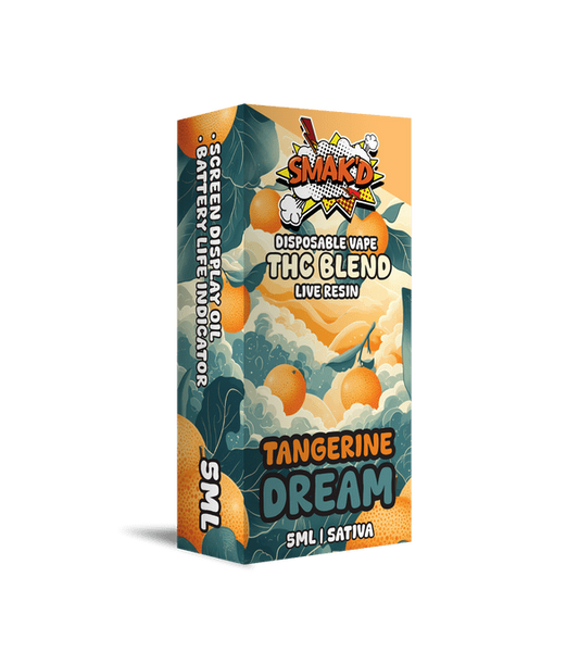 Smak’d Live Resin THCa Blend Disposable Vape I 5ML