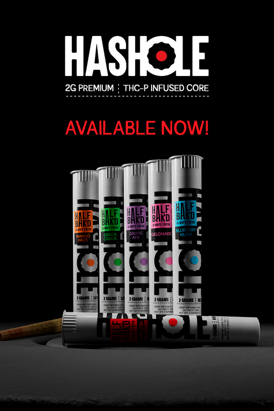 HALF BAK'D THCp 2G Hash Holes | 10ct Display