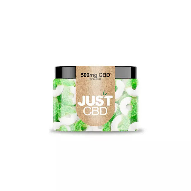 Just CBD 500MG Gummies Jar - Assorted Flavors