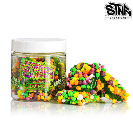 STNR Creations Candy Clusters | 100MG Per Gummy | 5 Per jar