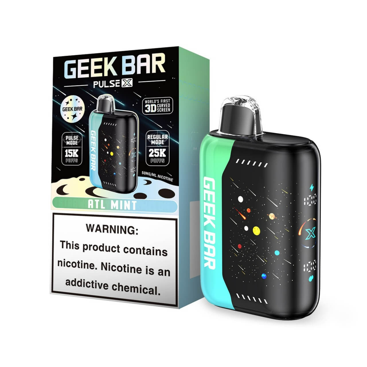 Geek Bar Pulse X Disposable 5% Nicotine Vape | 25000 Puffs | 5 pack