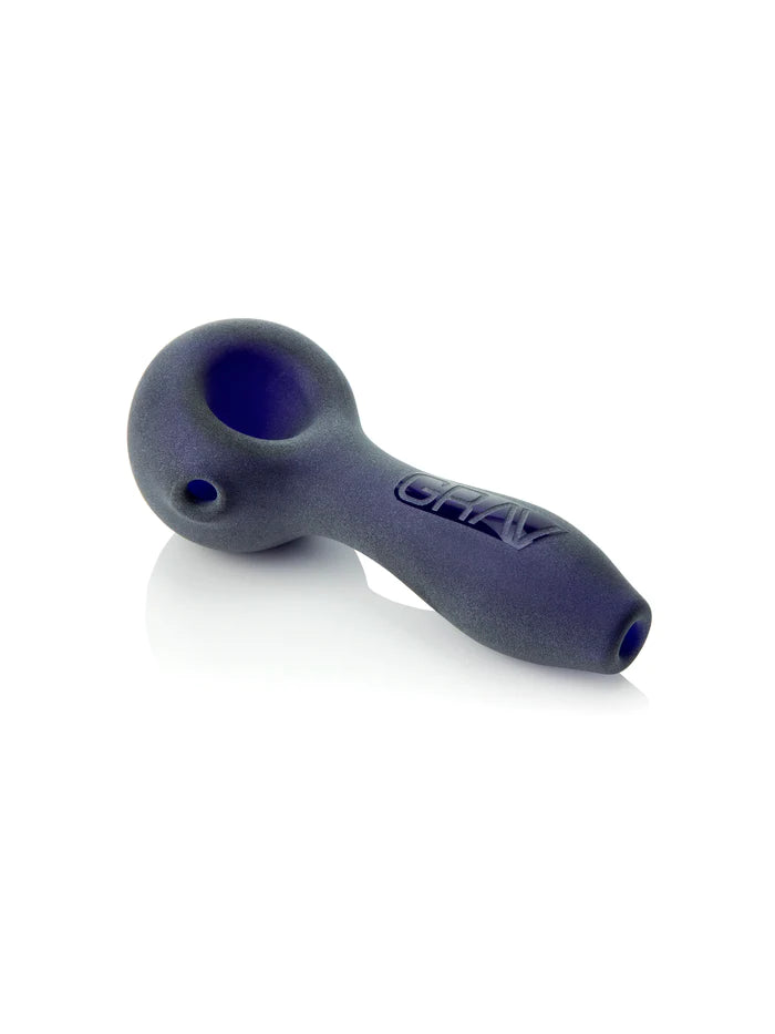 GRAV® SANDBLASTED 4" SPOON HANDPIPE