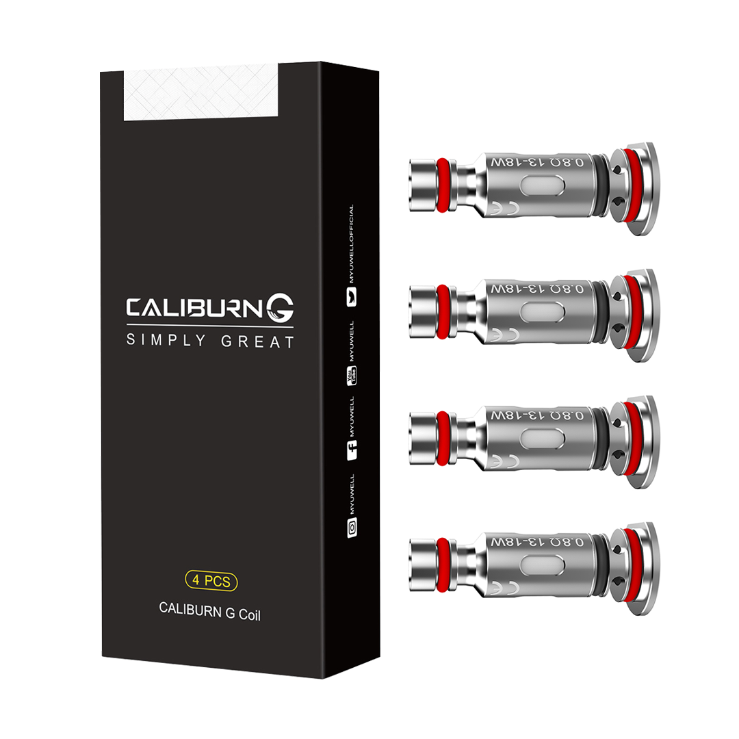 Uwell Caliburn G Replacement Coils 4 Counts Per Pack