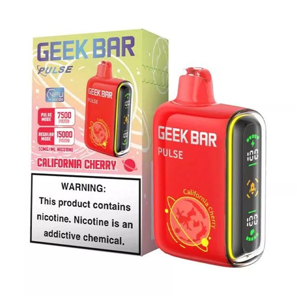 Geek Bar Pulse Disposable 5% Nicotine Vape | 15000 Puffs | 5 pack