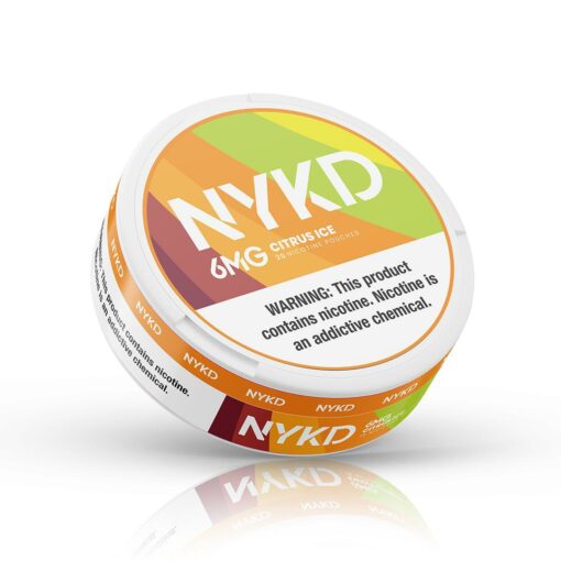 NYKD - Nicotine Pouches | 20 Pouches Per Can | 5 Pack Sleeves