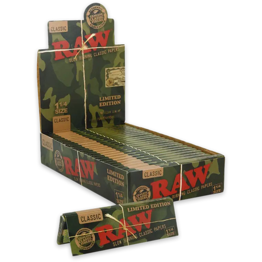 RAWthentic Limited Edition CAMO 1 1/4 Size Classic Papers